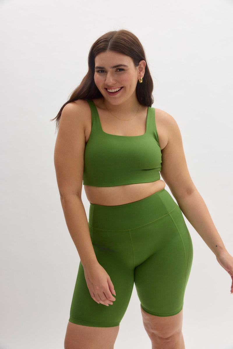 Girlfriend Collective Kiwi High-Rise Bike Short