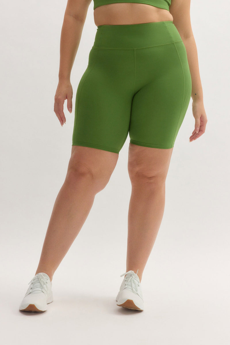 girlfriend collective Kiwi High-Rise Bike Short