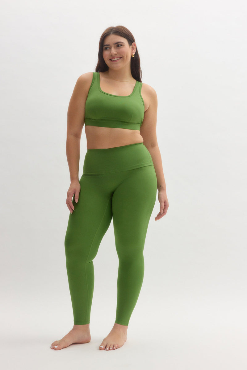 Girlfriend Collective Kiwi Holly Foldover Bra