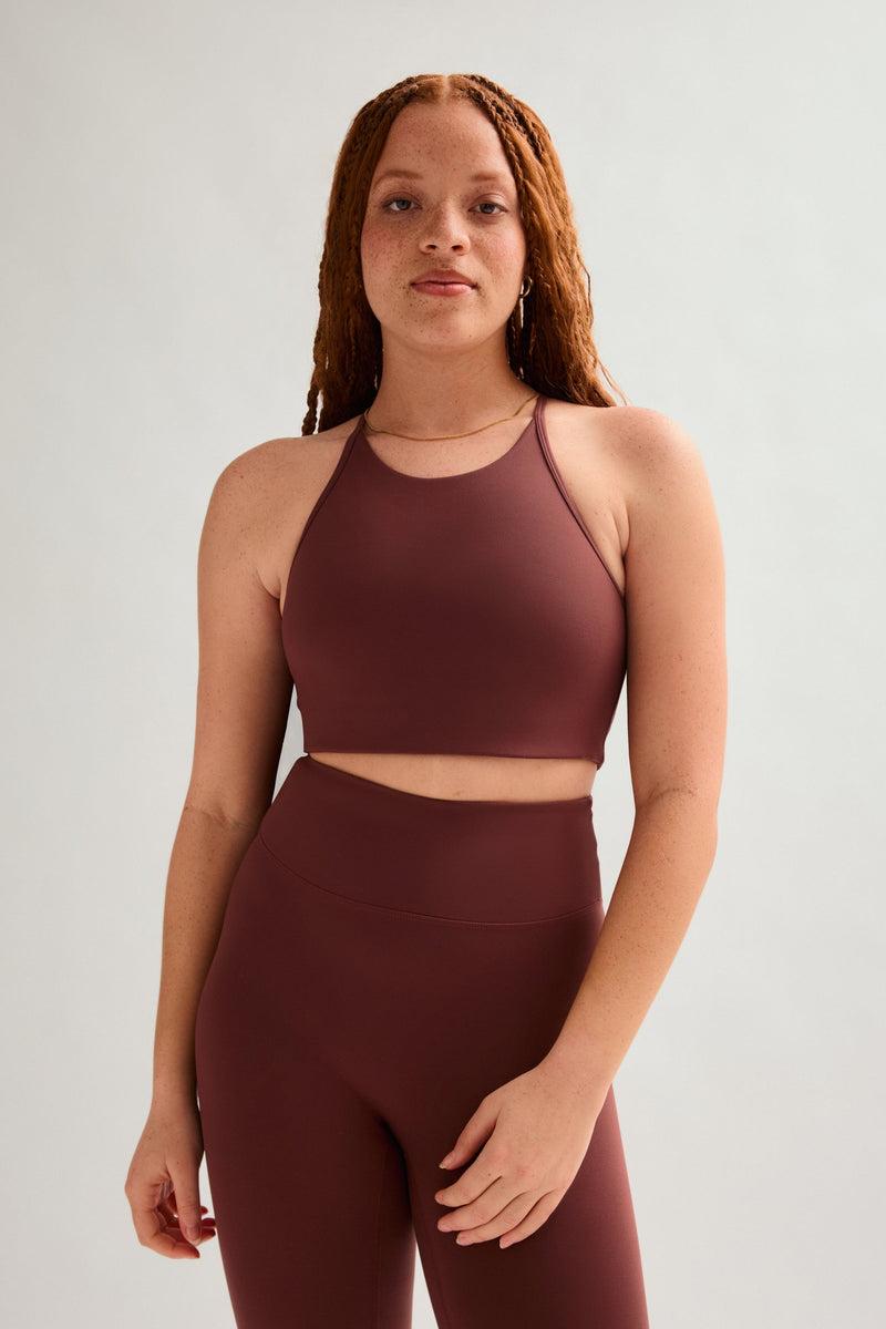 girlfriend collective Kona Colette Halter Bra