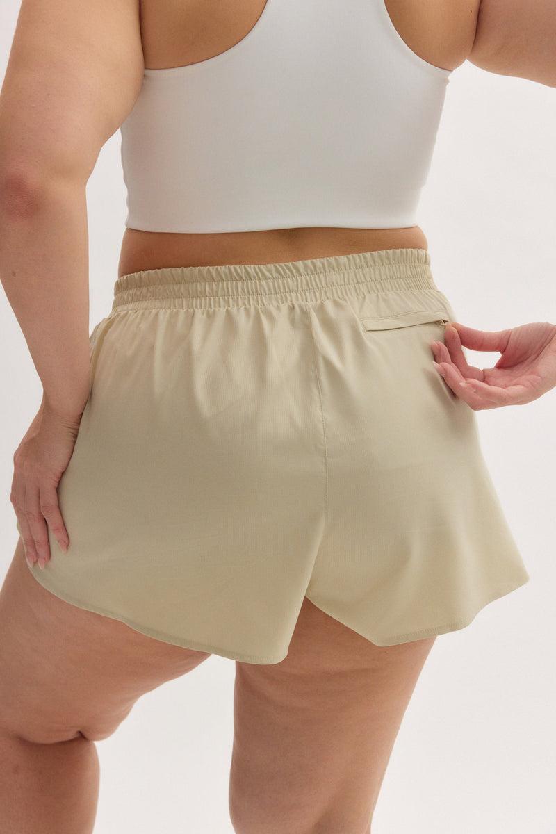 Girlfriend Collective Marble Trail Short