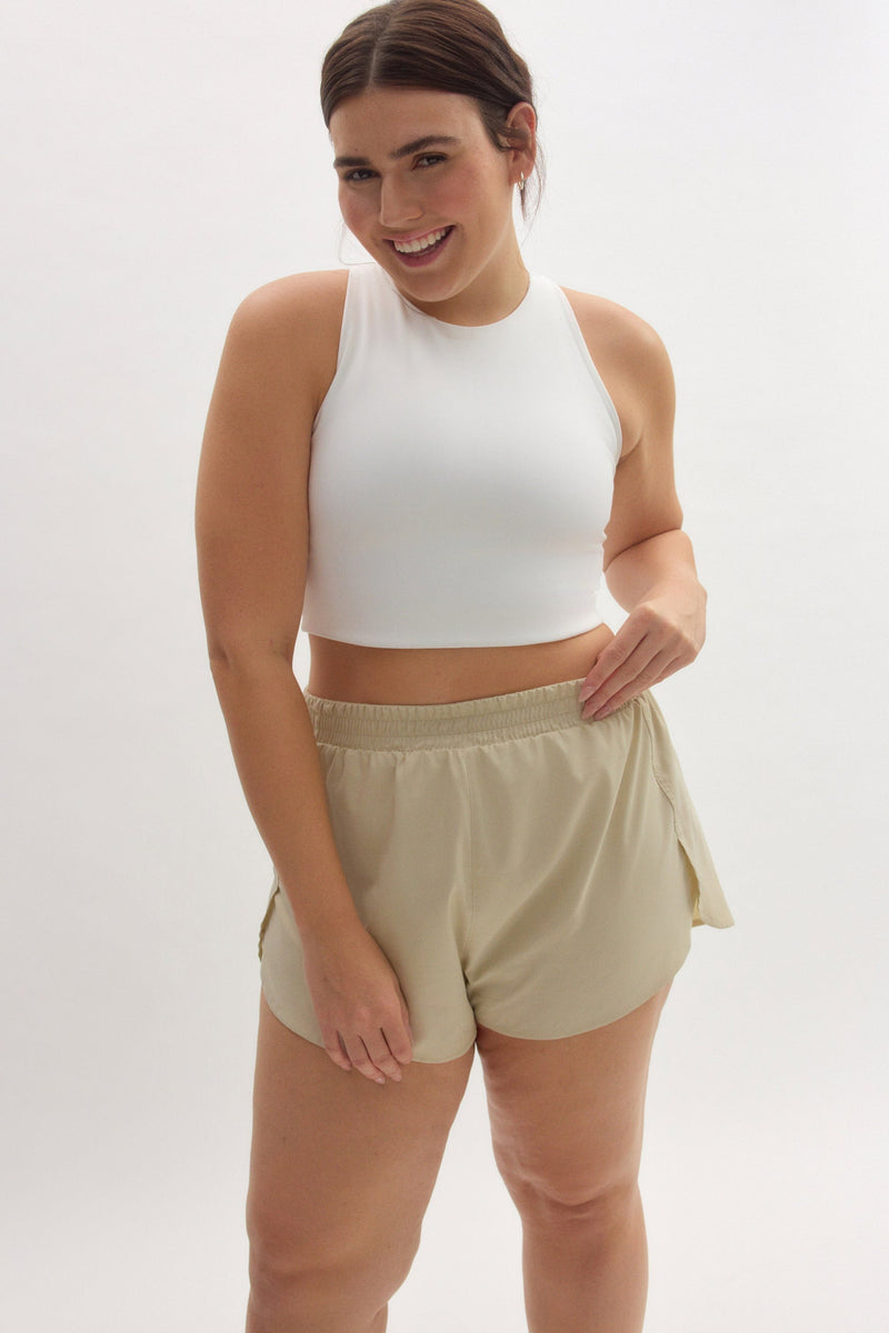 Girlfriend Collective Marble Trail Short