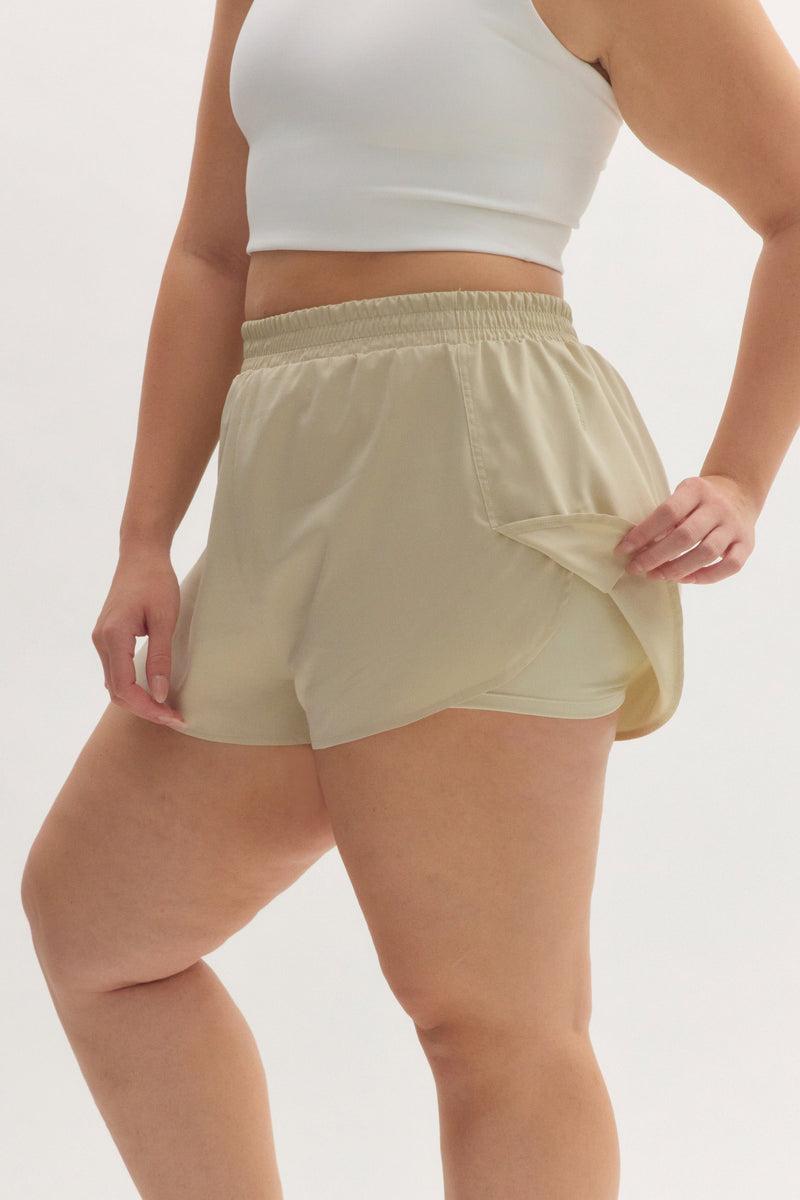 Girlfriend Collective Marble Trail Short
