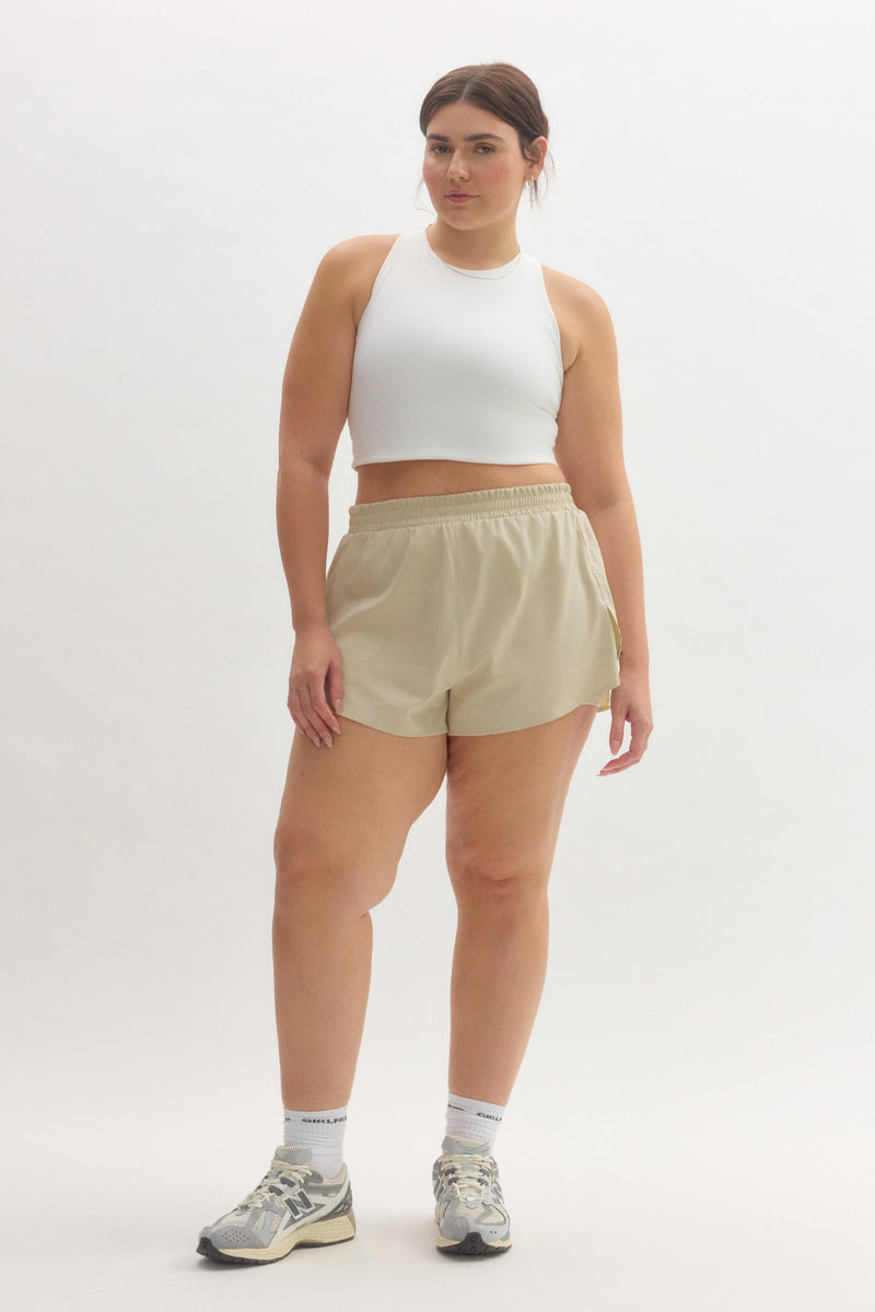 girlfriend collective Marble Trail Short