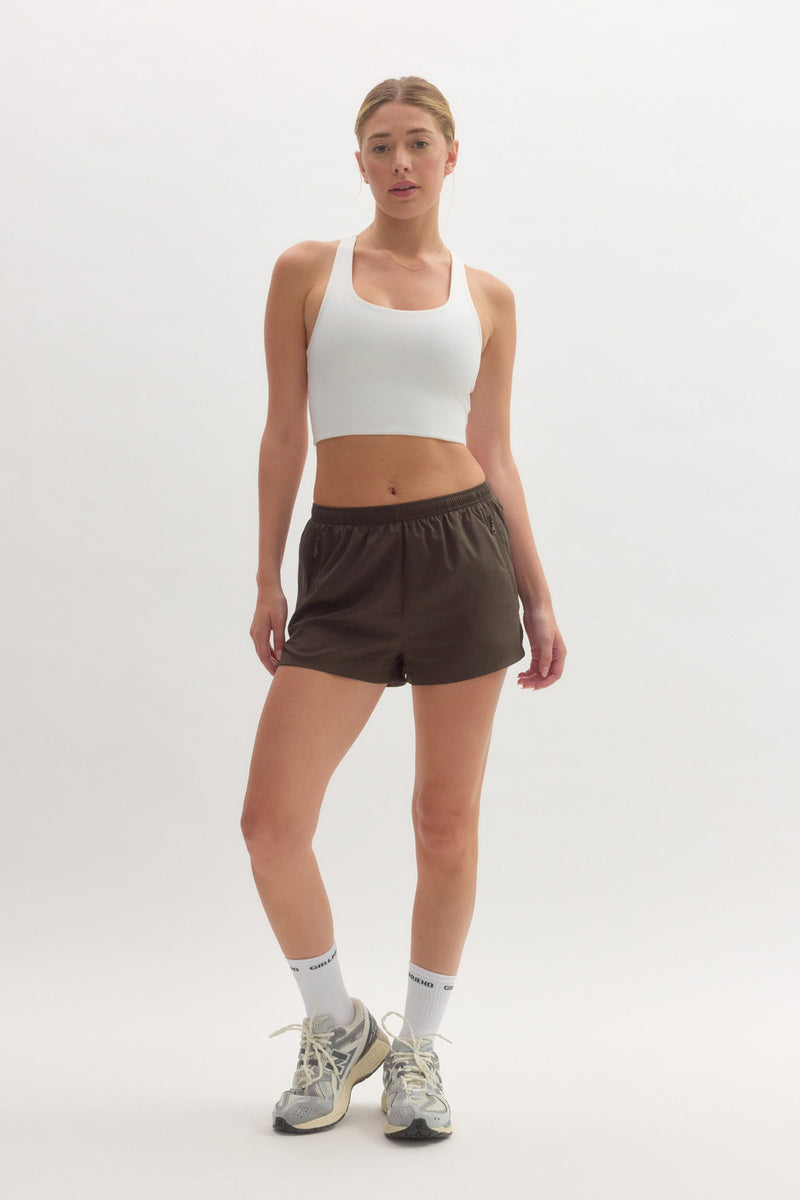 Girlfriend Collective Olivine Gazelle Short