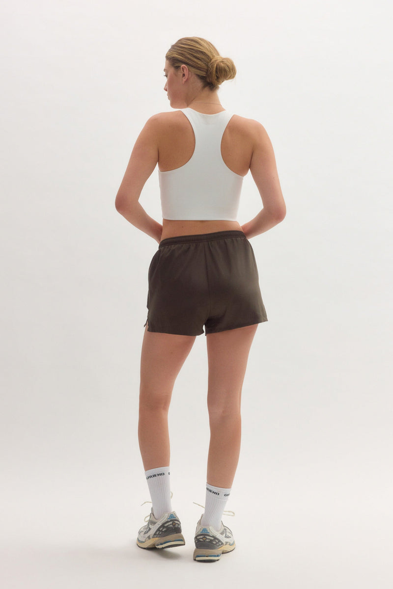 Girlfriend Collective Olivine Gazelle Short