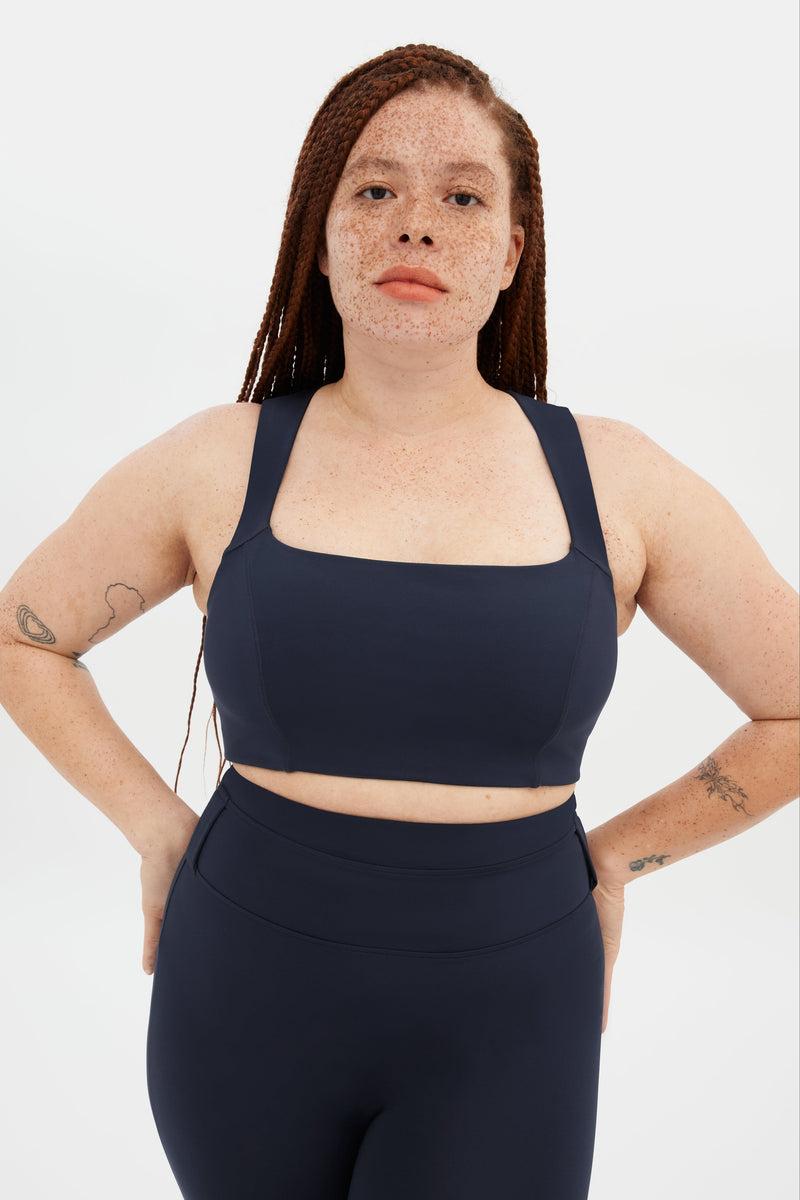 girlfriend collective Skyline Natalie Seamed Bra