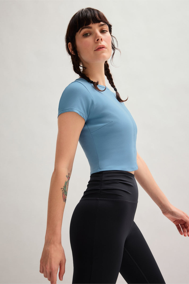 Girlfriend Collective Tahoe ReSet Baby Tee