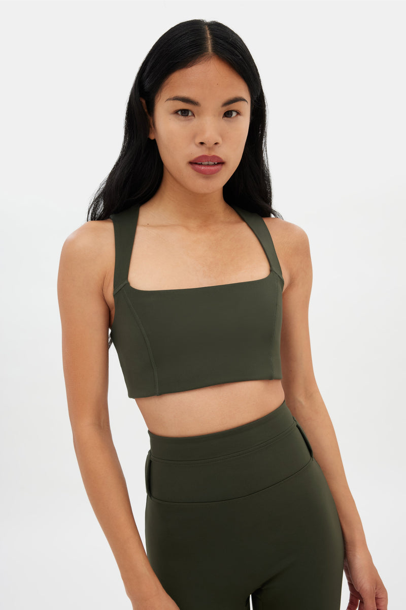 girlfriend collective Terrace Natalie Seamed Bra
