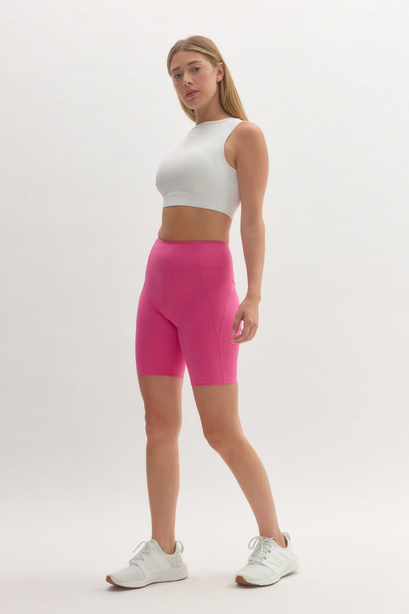 girlfriend collective White Teresa Boat Neck Bra