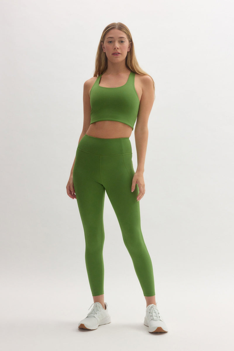 Girlfriend Collective Kiwi Compressive High-Rise Legging