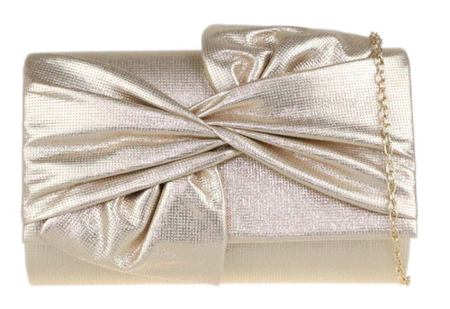 Girly Handbags Big Bow Clutch Bag