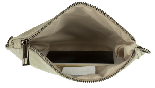 Girly Handbags Fringe Metallic Clutch Bag