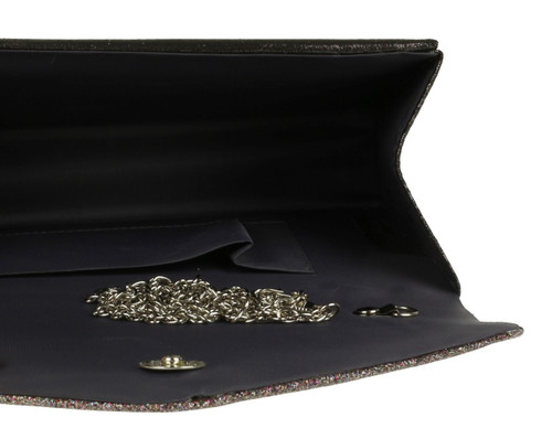 girly handbags Glitter Flap Shimmer Clutch Bag