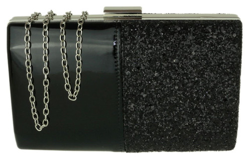 Girly Handbags Glitter Glossy Clutch Bag