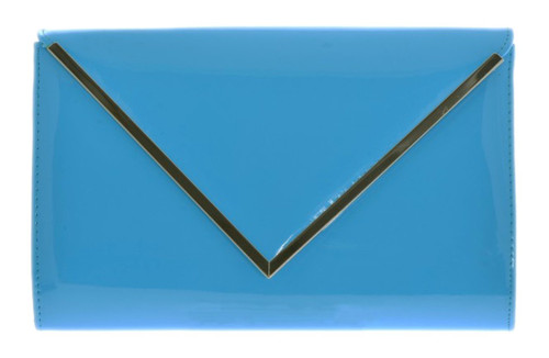 girly handbags Glossy Oversized Clutch Bag