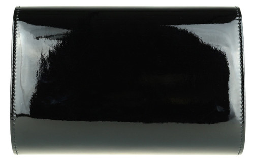 Girly Handbags Glossy Plain Clutch Bag