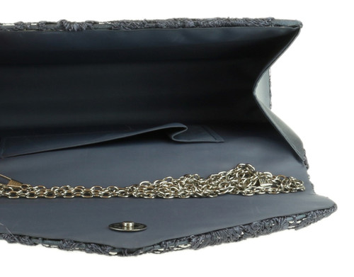 Girly Handbags Lace Satin Clutch Bag