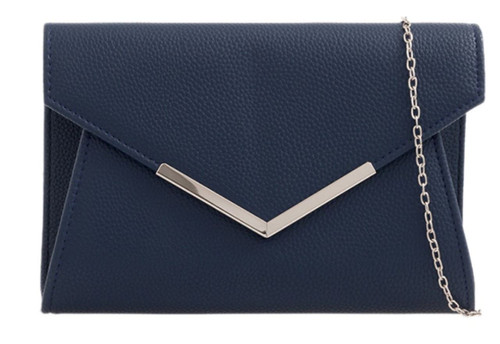 Girly Handbags Metallic Metal Frame Clutch Bag