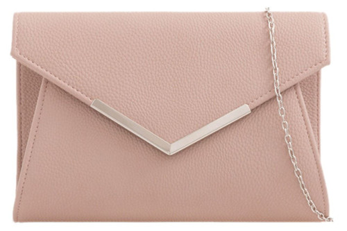 Girly Handbags Metallic Metal Frame Clutch Bag