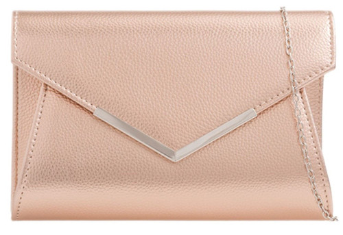 girly handbags Metallic Metal Frame Clutch Bag