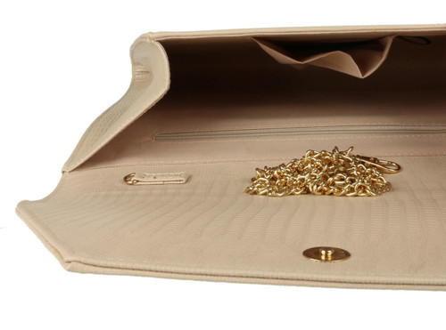 Girly Handbags Oversized Snake Clutch Bag