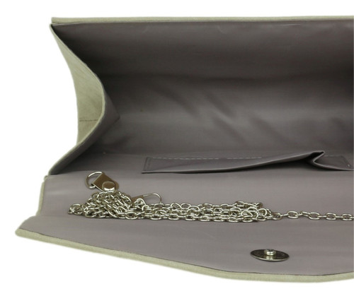 Girly Handbags Plain Clutch Bag