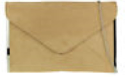Girly Handbags Plain Envelope Clutch Bag