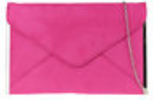 Girly Handbags Plain Envelope Clutch Bag