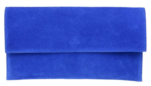 girly handbags Plain Suede Clutch Bag