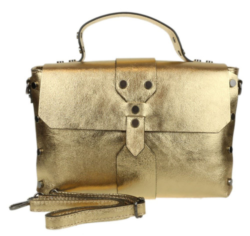 Girly Handbags Studs Genuine Satchel