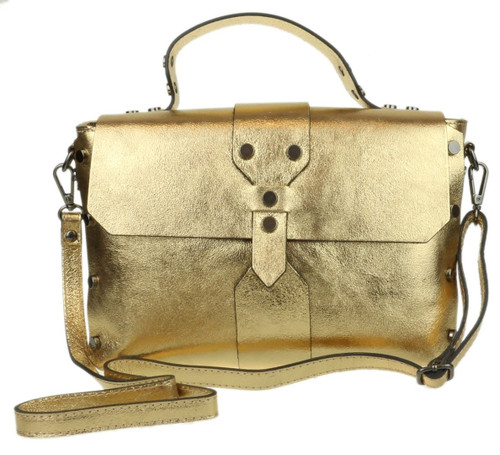 Girly Handbags Studs Genuine Satchel