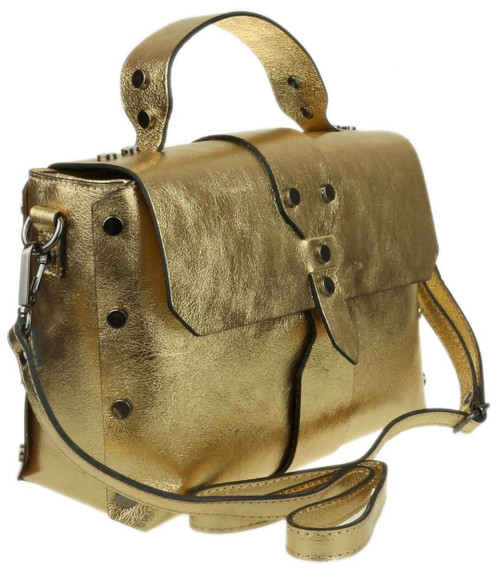 Girly Handbags Studs Genuine Satchel