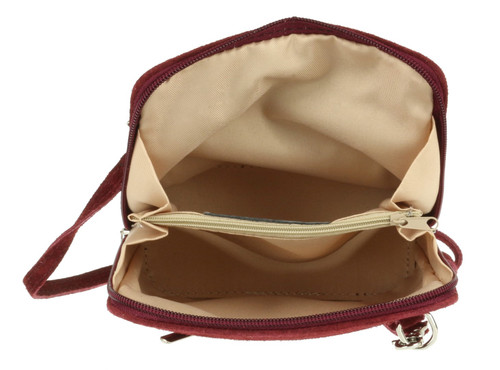 Girly Handbags Suede Cross Body Shoulder Bag