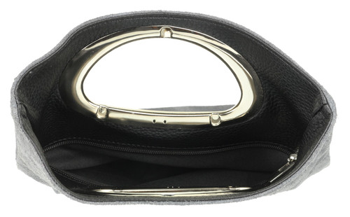 Girly Handbags Suede Italian Handbag