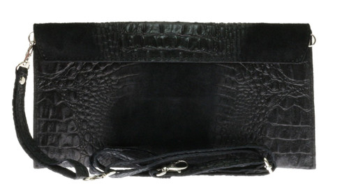 Girly Handbags Womens Croc Clutch