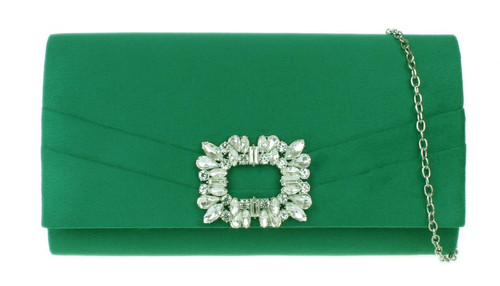 girly handbags Womens Faux Suede Brooch Clutch Bag