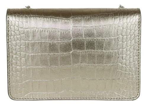 Girly Handbags Womens Genuine Croc Shoulder Bag