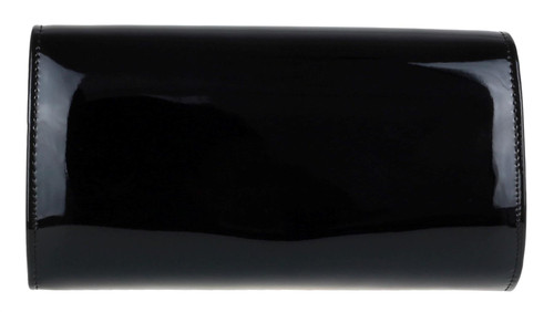 Girly Handbags Womens Plain Glossy Clutch Bag