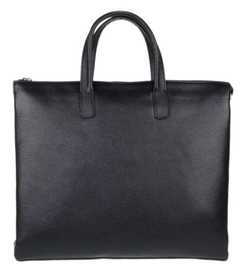 Girly Handbags Womens Plain Leather Briefcase