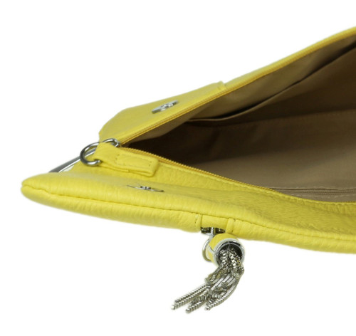 girly handbags Zipper Flap Clutch Bag