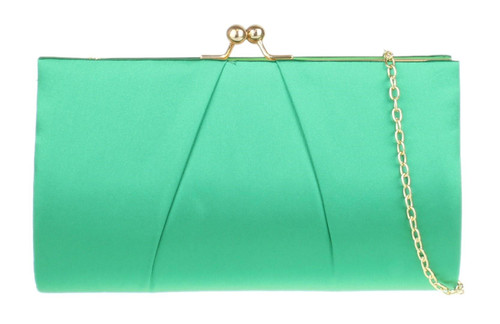 girly handbags Retro Ball Clasp Satin Clutch Bag Vintage Ladies Party Prom Wedding Celeb Design