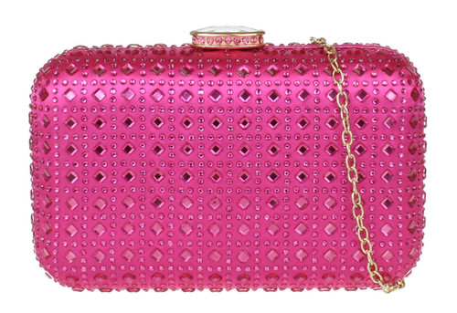 girly handbags Womens Beaded Rhinestones Compact Clutch Bag