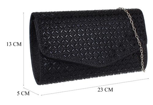 Girly Handbags Womens Diamante Rhinestones Evening Clutch Bag