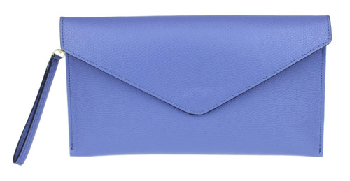 girly handbags Womens Italian Genuine Leather Envelope Clutch Bag