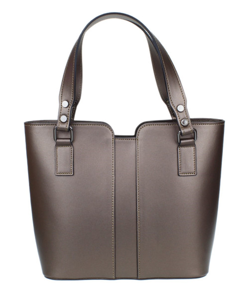 Girly Handbags Womens Plain Italian Genuine Leather Crossbody Tote Bag