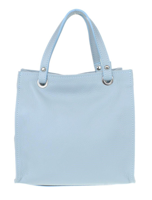 Girly Handbags Womens Plain Italian Soft Genuine Leather Top Handle Bag