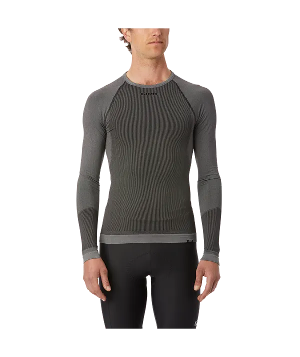 giro Chrono Long Sleeve Base Layer Charcoal Grey