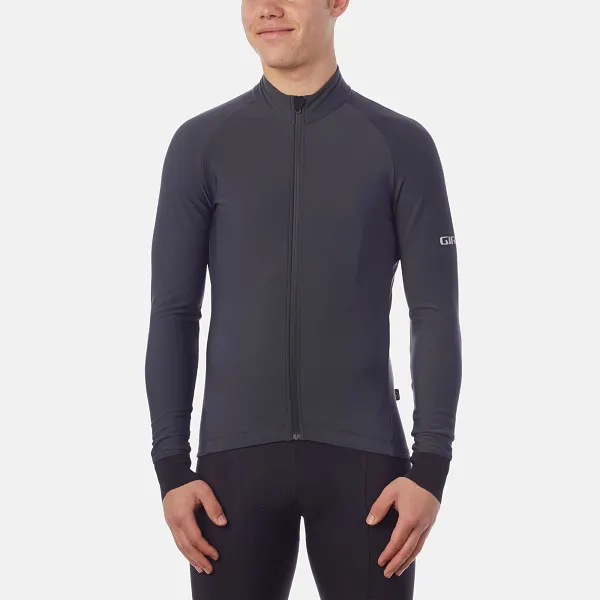 giro Chrono LS Thrml Jersey [BLK] Grey