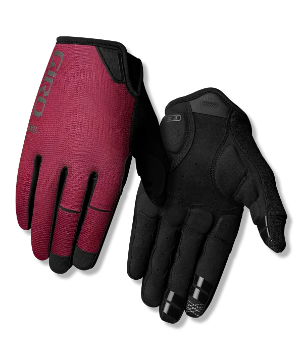 giro DND Gel Gloves Dark Red